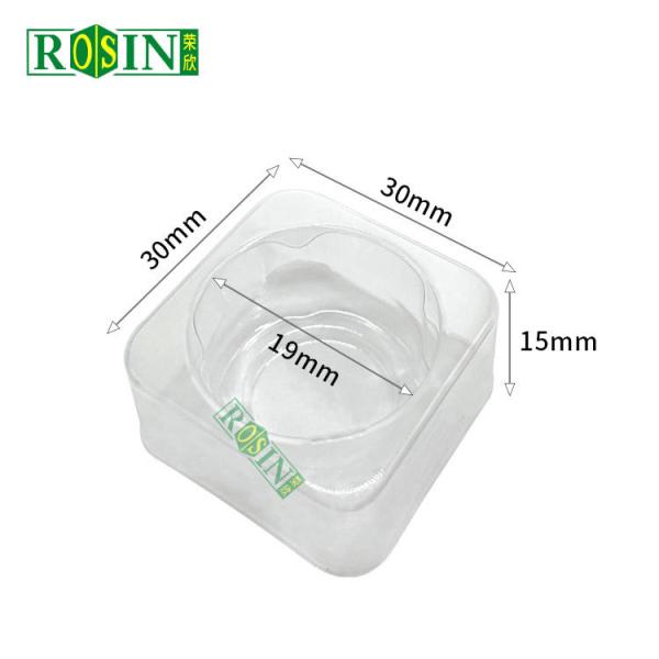 Envase de plástico desechable de 5 ml personalizado PET transparente