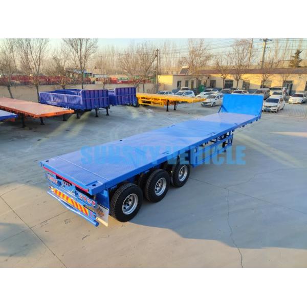 Platform Semi Trailer Flatbed Bulk Cargo Trailer Flatbed Cargo Trailer