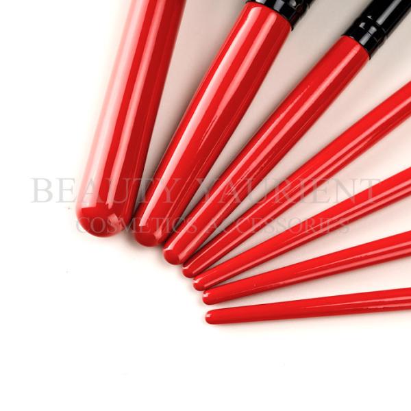 Professional 7Pcs Vegan Cruelty Luxury Makeup Brush Kit Soft Bristles Hair