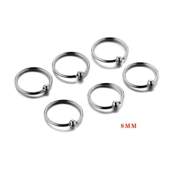 USA hot selling white zircon gold plated nose ring nose stud body piercing jewelry