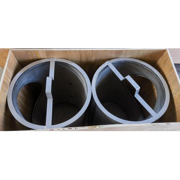 Заменить новый фильтр из нержавеющей стали в старом корпусе для очистки морской воды