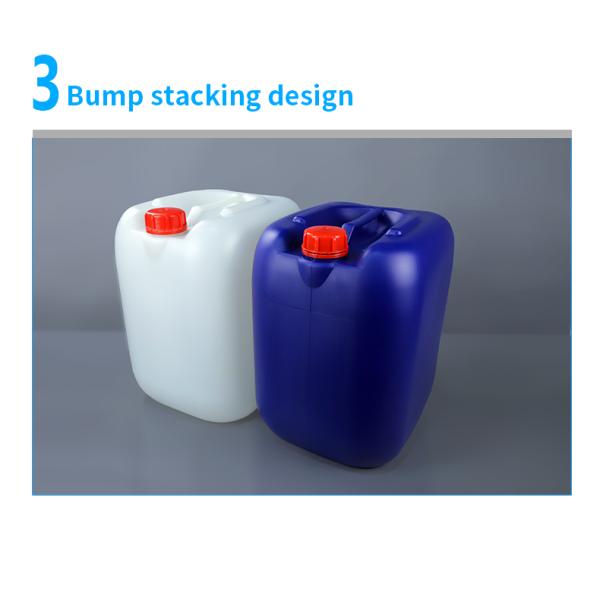 1.5KG Chemical Blue 30l Plastic Drum With Handle 360*300*410mm
