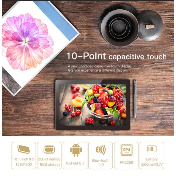 10.1-Inch RK3288 Android Tablet with NFC and POE for Smart Home Wall Mount Control