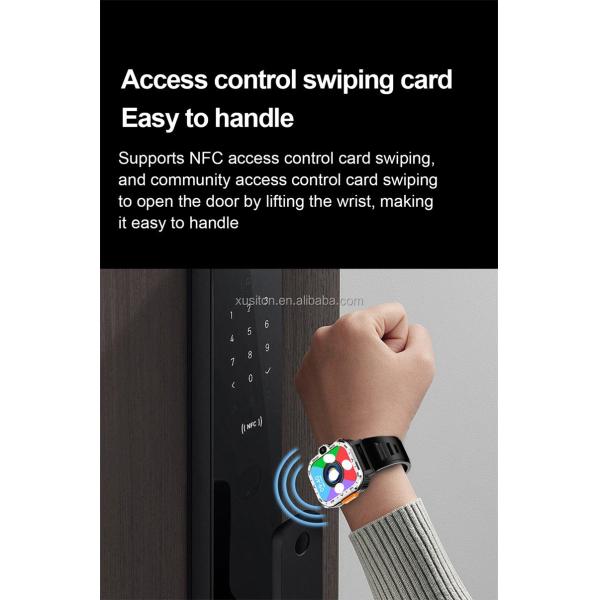 PGD 4G Smart Watch 1.99-inch HD IPS Screen 800mAh Battery IP67 Waterproof
