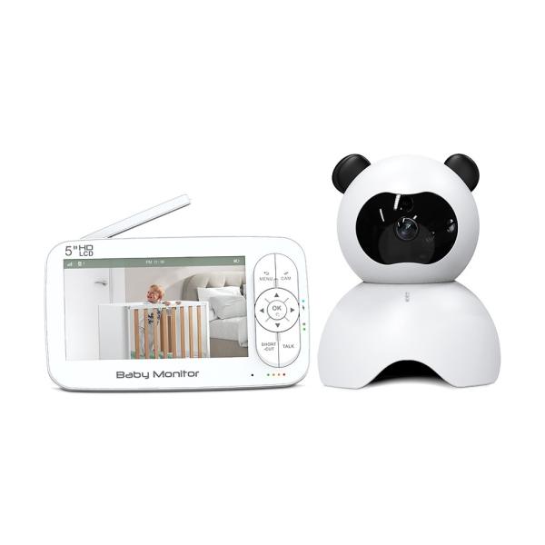 5 Inch Wireless Baby Monitor with 720p HD Camera and Night Vision