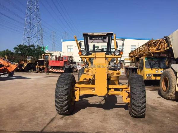140G 140K 140 Motor Grader Secondhand CAT with 6CTA8.3 Engine Model and 16000 kg Weight