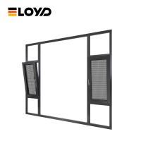1500x1500 Aluminium Tilt et tournez fenêtre puits de lumière haut accroché