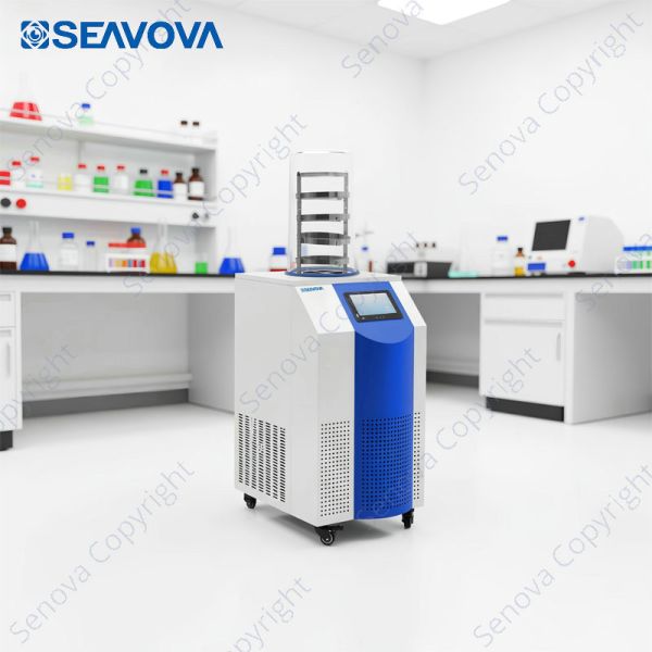 4kg Small Food Freeze Dryer Lab Lyophilizer For Scientific Research