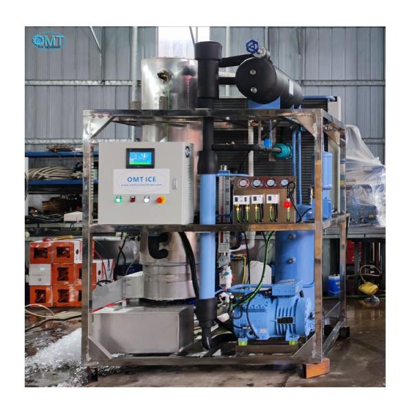 Other Compressor 3 Phase 3 Tons Industrial Automatic Ice Tube Maker Machine with Affordable