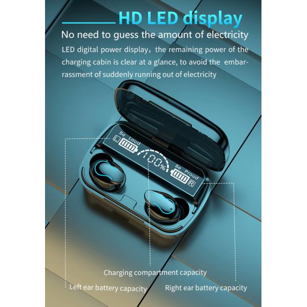 Binaural Conversation IPX7 Waterproof Earphones Noise Reduction Earphone