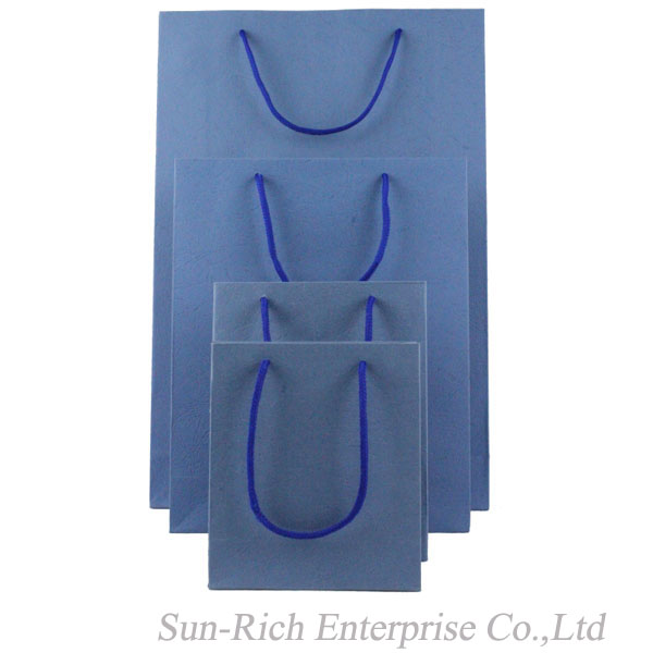 Wholesale Purple color paper Shopping bag gift box for sale
