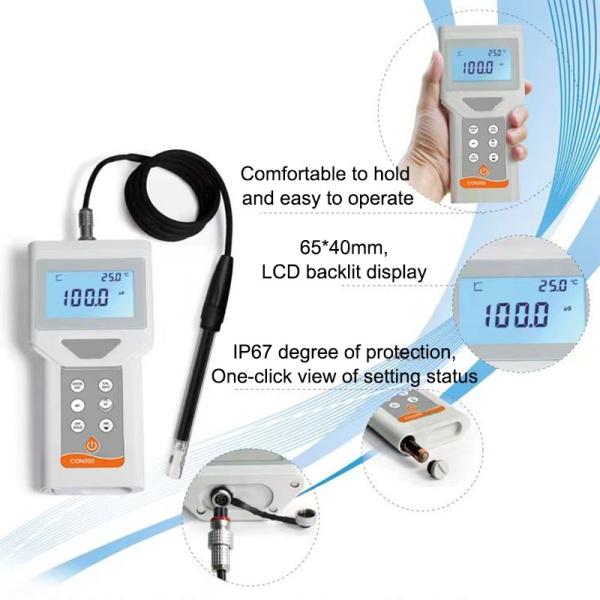 Lab Portable Dissolved Oxygen Meter with Temperature Range -10.0°C to 110.0°C