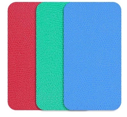 Multicolor Shock Absorption PVC Sport Flooring Odorless Badminton Court