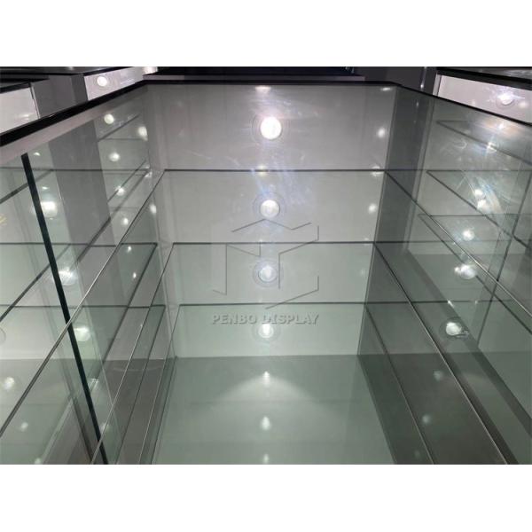 витрина дисплея магазина пара MDF 5mm толстая с освещением СИД T5