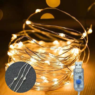Indoor Party USB Mini Christmas Tree Twinkling Lights For Wedding Valentines