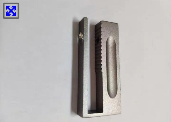 Sand Blasting Golden Anodized CNC Aluminum Profile Machining Parts Long Lifetime