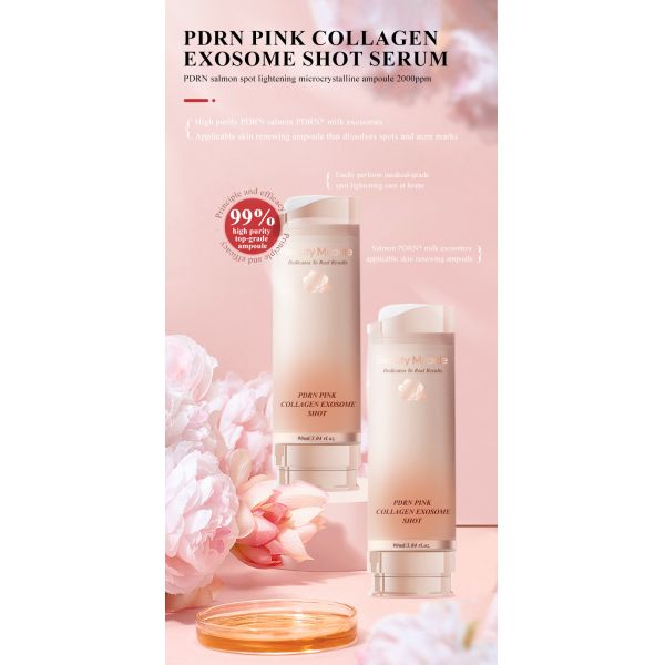 Custom Private Label Microneedling Needles Skin Care Microneedling Skincare Pdrn Peptide Salmon Dna Serum Face Lotion