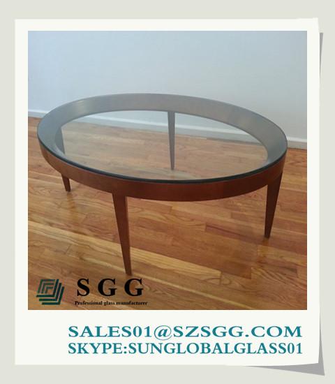 glass table Top(round,oval,square,rectangle)