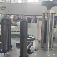 Machine automatique d' étiquetage à double face en acier inoxydable 304/316 pour la vente de liquide / sauce / huile / pâte