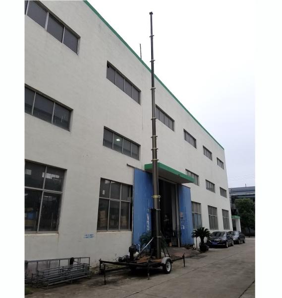 20m telescoping mast-70kg payloads-NR-3300-20000-70L-pneumatic telescoping mast-cell tower telescoping mast