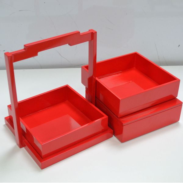High Gloss Wooden Food Box