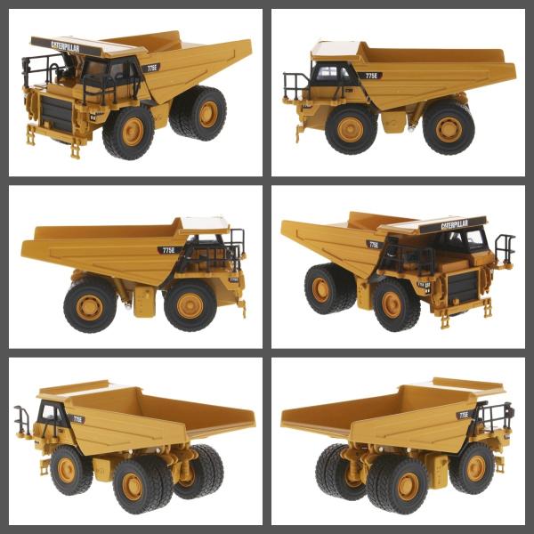 DM 1:64 775E Dump Truck Hauler 85696 Alloy Engineering Model