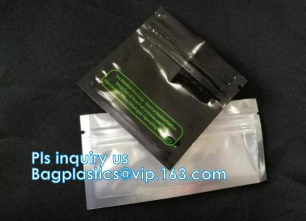 zipper, specialty zippers, valve, Clear opp square bottom gusseted candy bags, Fancy OPP plastic square bottom packing