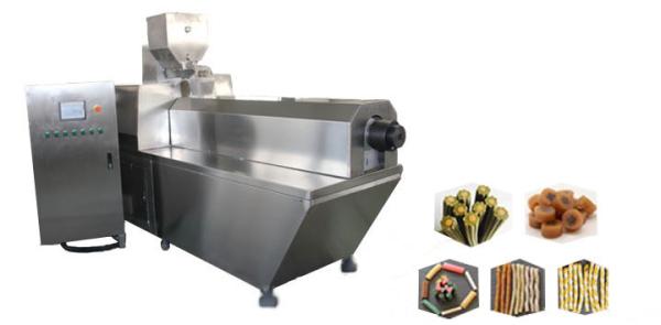Efficient Pet Treat Machine For Dog Chewing Snacks / Semi Moist Pet Food