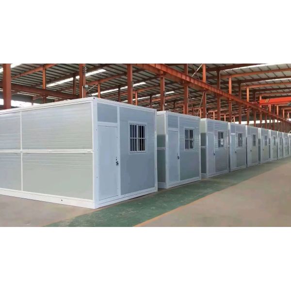 Foldable Prefabricated Home with Fast Deployment Durable Steel Frame and Weather-Resistant Design for Remote Mining Camps