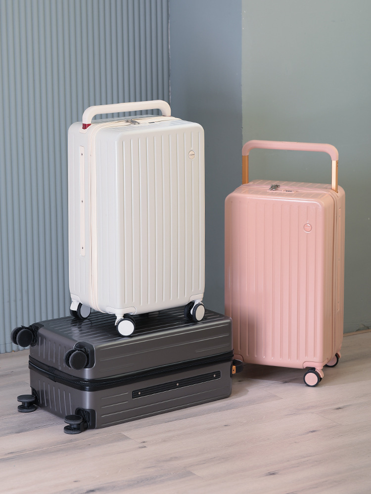 ABS hard shell Large capacity wide trolley suitcase for women 26 inches men's password box trolley case universal wheel suitcase suitcase