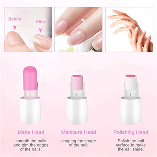 7 в 1 женские средства личной гигиены Электрический маникюрный набор Брау носовой триммер женский комплект ухода