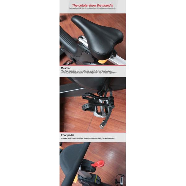 Велосипед коммерчески крытого спортзала алюминиевого сплава закручивая