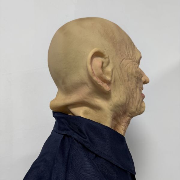 Professional Human Mask with Realistic Appearance and Latex Material for Theater Film and Costume Parties One Size Fits Most