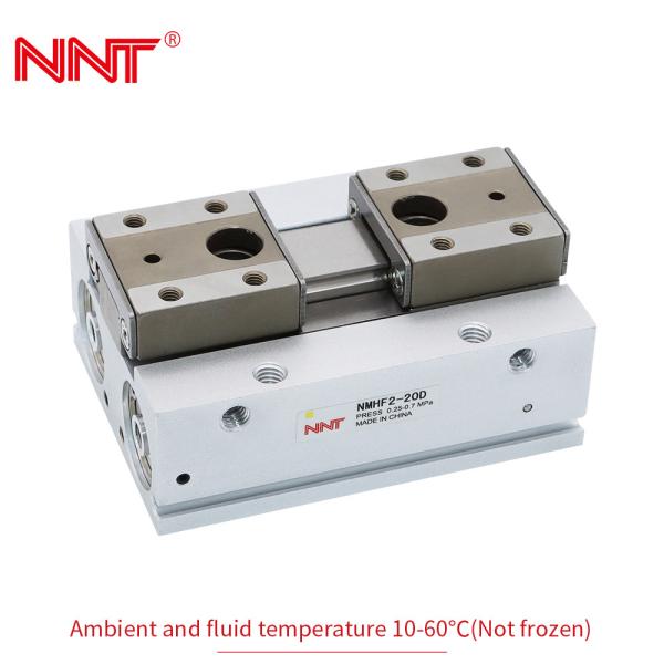 NNT Small Pneumatic Gripper 19-141N Gripping Force With AKS Stainless Ball