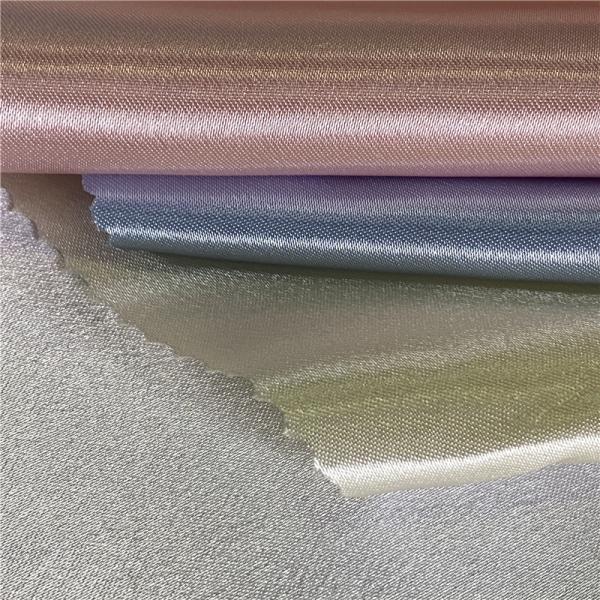 75D/36F Blackout Sustainable RPET Satin Fabric GRS Сертифицированный для детской одежды