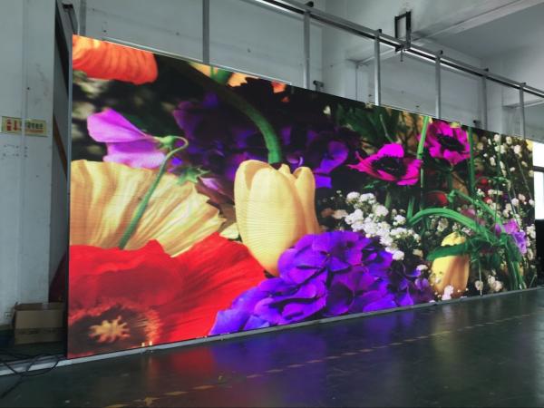 Indoor  p4.81  500x500 mm  cabinet Full Color Led Screen Stage Backdrop HD Rental