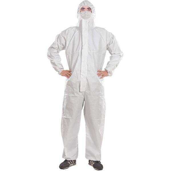 Anti Virus Disposable Protective Suit Breathable Customized Weight Size