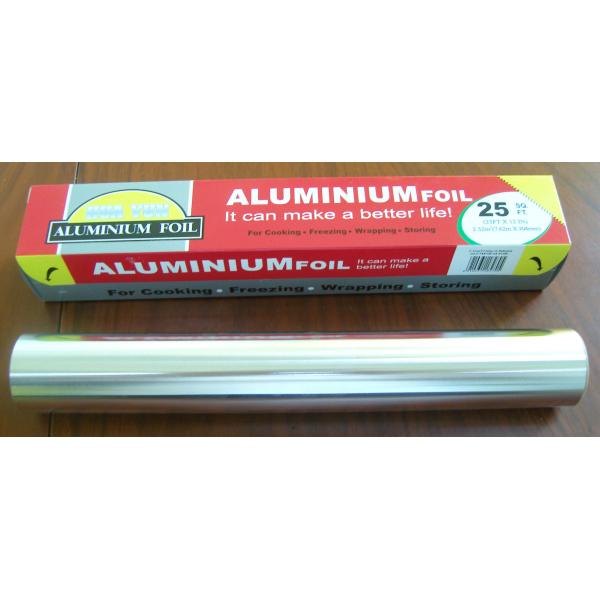 Tasteless Aluminium Household Foil Jumbo Roll For Food Packing