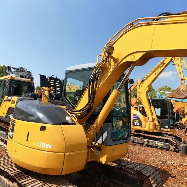 2021 Used Komatsu Excavators PC78us Earthwork 7Ton Hydraulic Crawler