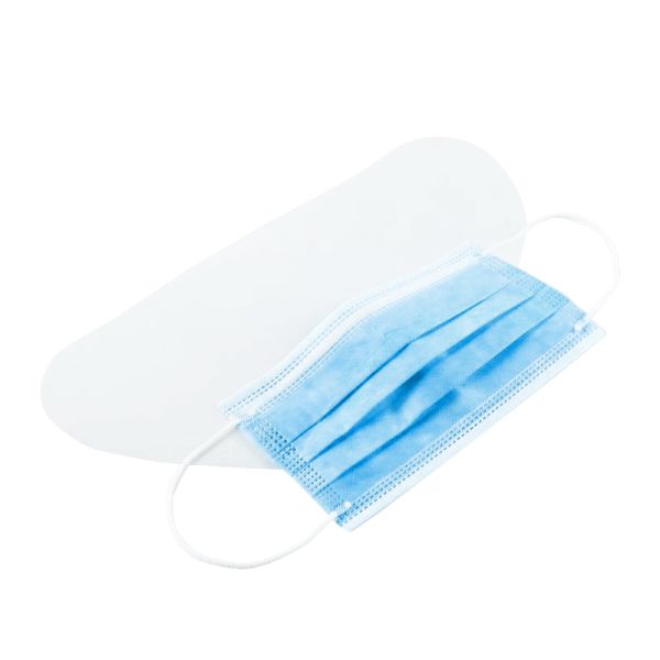 Haixin Health UV Full Transparent Disposable Face Mask Quality Certified PPE Safety 3layer Masks Protective Face Shield Supplier