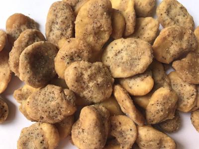 Gosto friável personalizado secado revestido fritado do sabor da farinha de milho favas rachadas