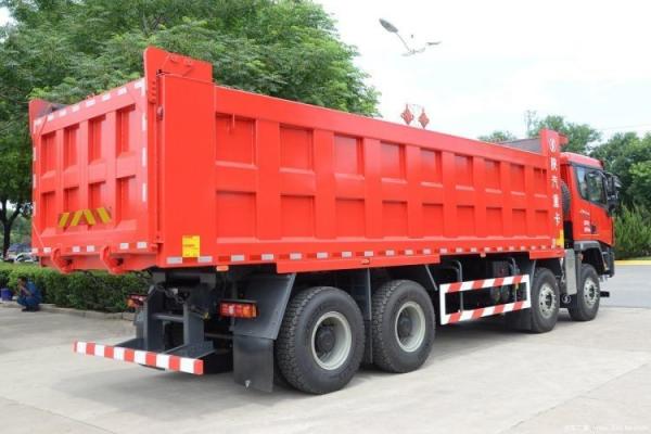 Shacman Delon X3000 550hp 8X4 8.8m Dump Trucks with Cargo Tank Dimension 8.8*2.35*1.5m