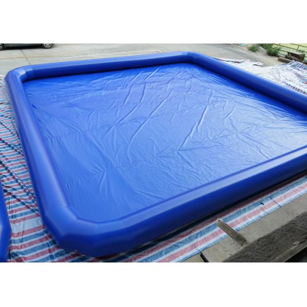 Large Outside Heat Sealing Inflatable Square Pool For Adults 10m x 10m