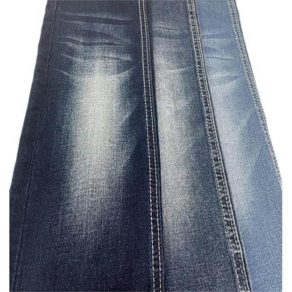Stretch Mid-stretch Dark Blue Denim Fabric 11.4 oz JSD3042 with 8OE*16/70TR Yarn Count and Stretch
