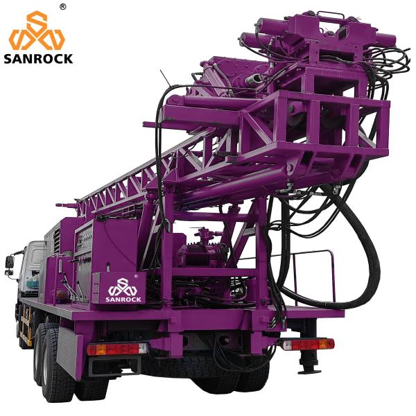 Perfuração montada caminhão Rig Machine Portable Hydraulic Water do poço de água que fura bem o equipamento