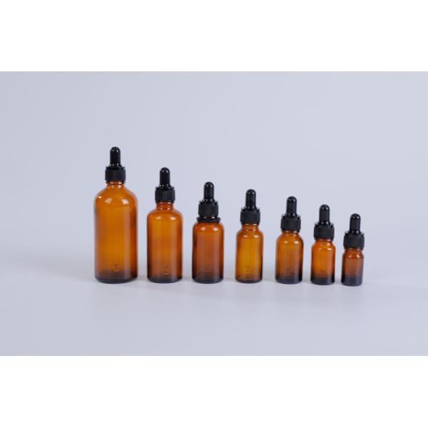5-100ml essential oil dropper bottle brown glass cosmetics bottle
