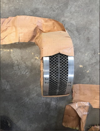 LSKJ250 biomass wood pellet mill 380v/50hz/15kw 300-400kg per hour for Poland client