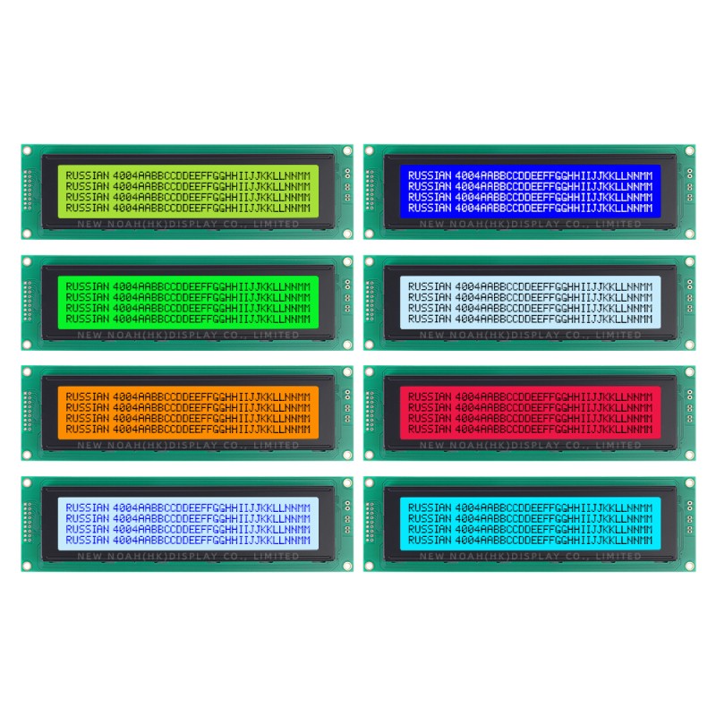 Russian Gray Film 4004A5 Character Dot Matrix Screen 4X40 4004 18PIN Interface Module