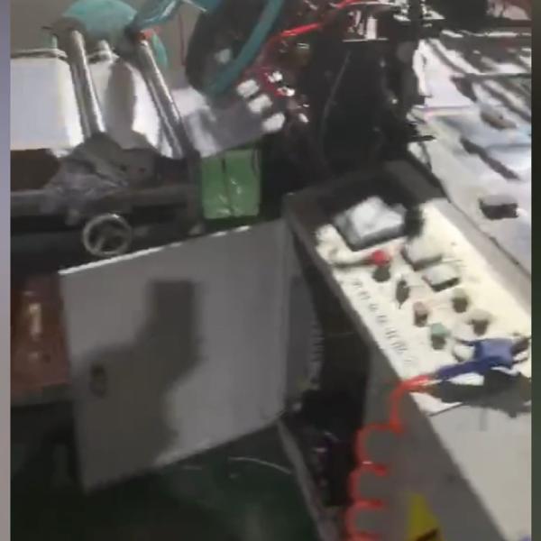 PP Woven Bag Cutting And Sewing Machine With Hot And Cold Cutting