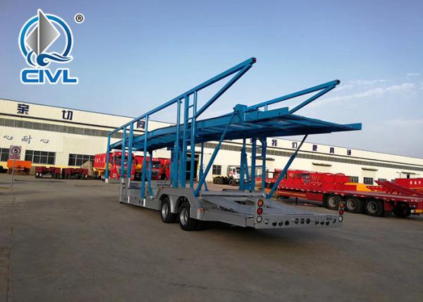 CIVL 15m Vehicle Transport Semi Trailer Trucks  Car Carrier Truck Trailer With FUWA Axles